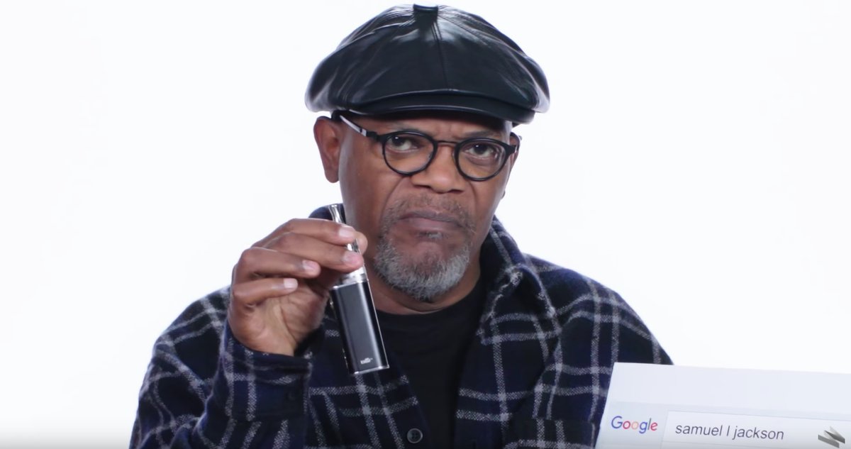 Samuel L. Jackson Loves Vaping