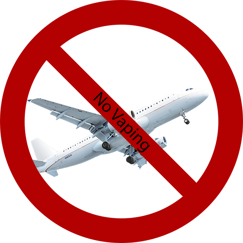 No Vaping on Airplanes