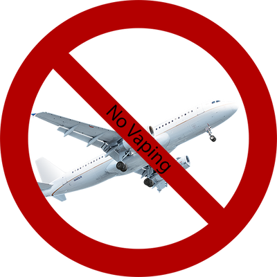 No Vaping on Airplanes