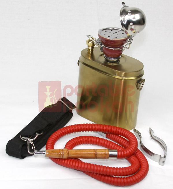 Road Warrior Gold Hookah