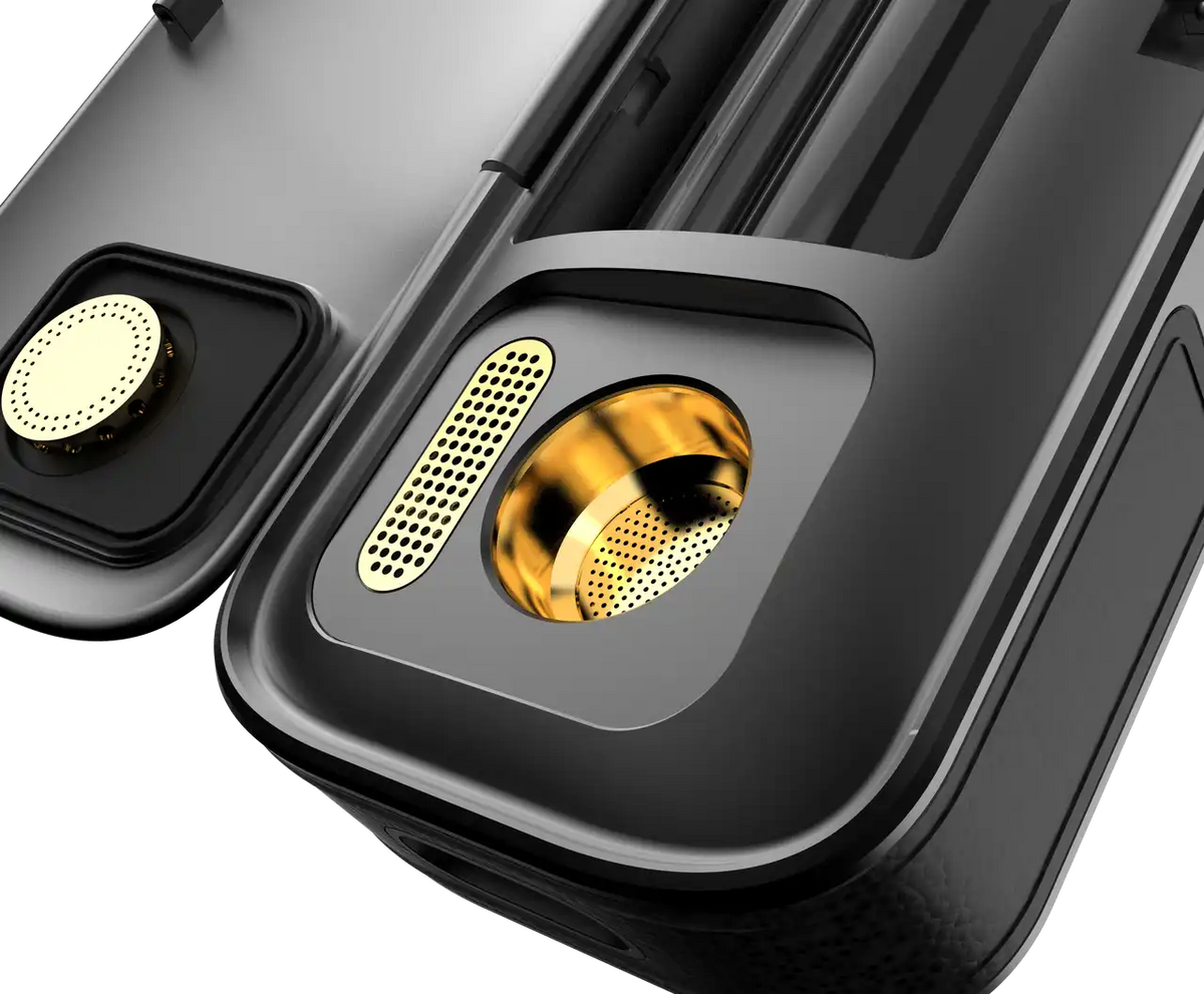 LEGACY PRO 2 | Herb & Wax Dual Use Vaporizer - Hybrid Heating, Replaceable Battery, Compact Design