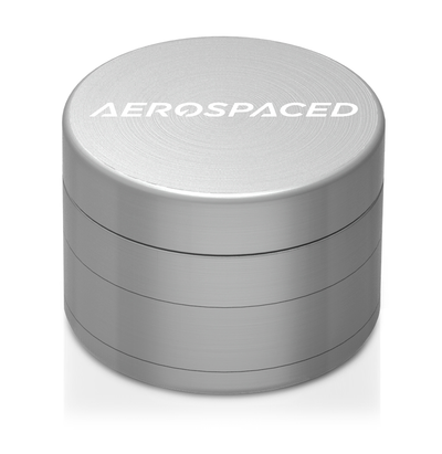 Aerospaced 4-Piece Grinder Silver