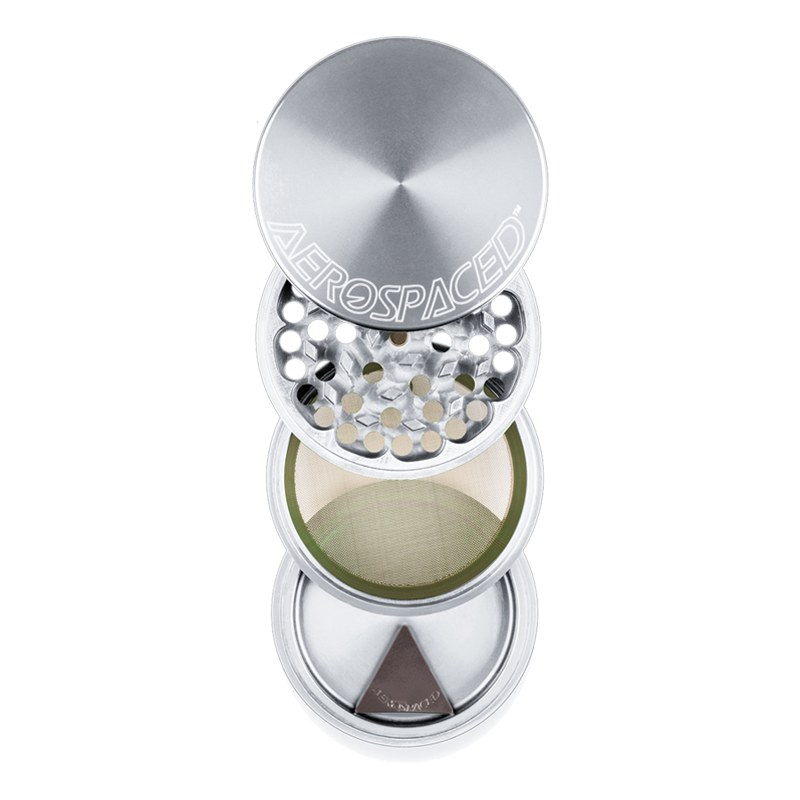 Aerospaced Grinder Silver Split