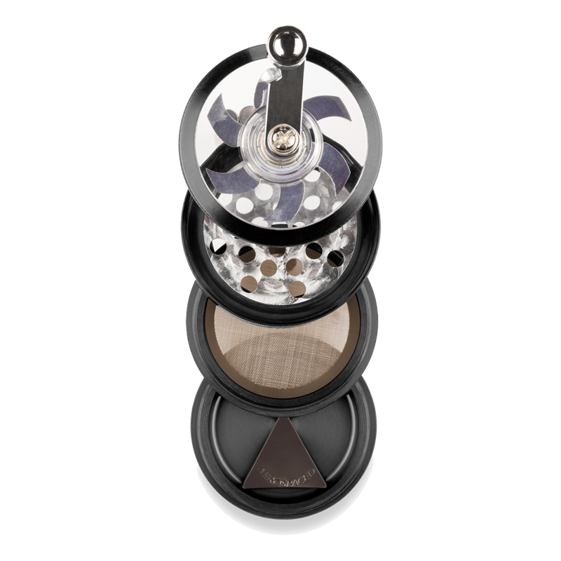 Mill Handle Grinder Black Split