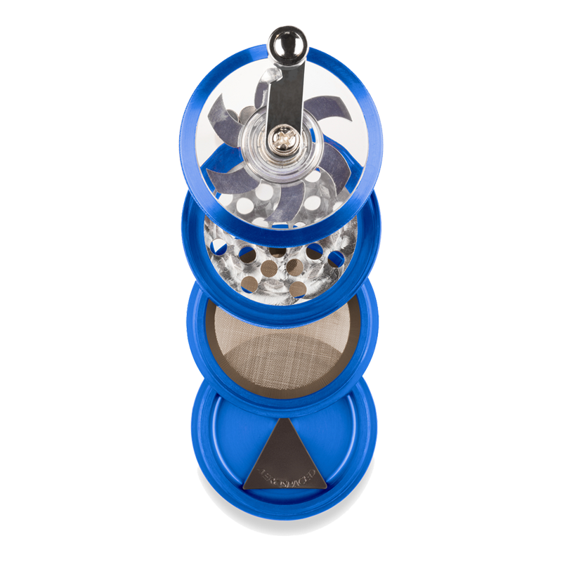 Mill Handle Grinder Blue Split