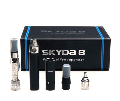 Skyda8 Personal Portable Dry Herb, Oil & Wax Vapor Kit