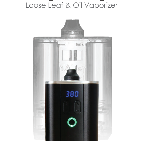 HipVap Vaporizer for Dry Herbs & Concentrates