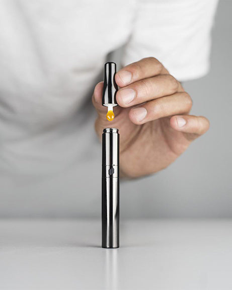 Puffco Plus in use
