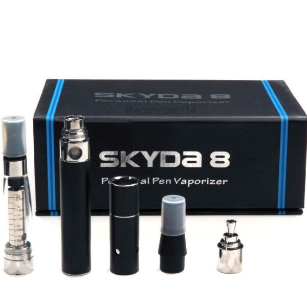 Skyda8 Personal Portable Dry Herb, Oil & Wax Vapor Kit