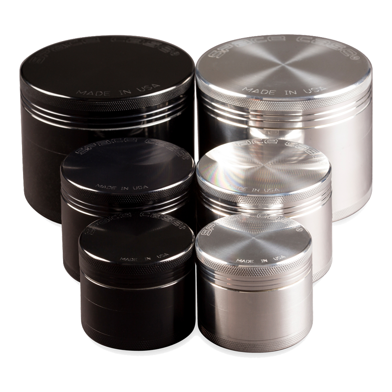 Space Case 4-Piece Grinder & Sifter